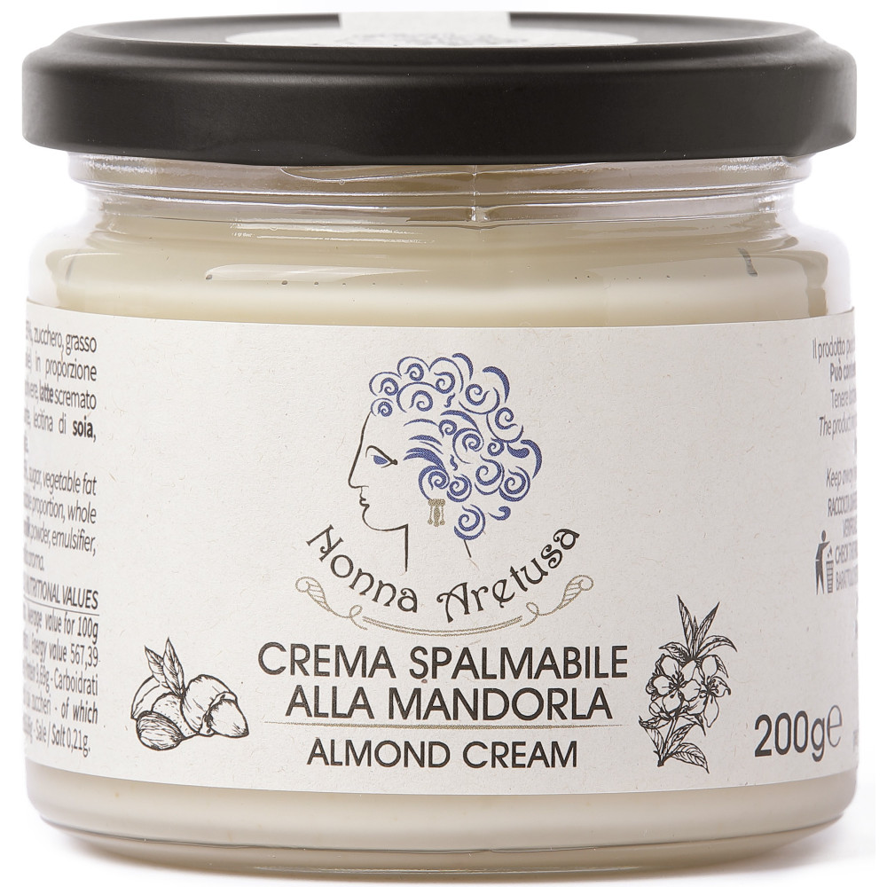 CREMA SPALMABILE ALLA MANDORLA I NONNA ARETUSA