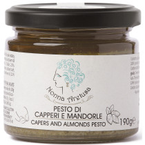 PESTO DI CAPPERI E MANDORLE I NONNA ARETUSA
