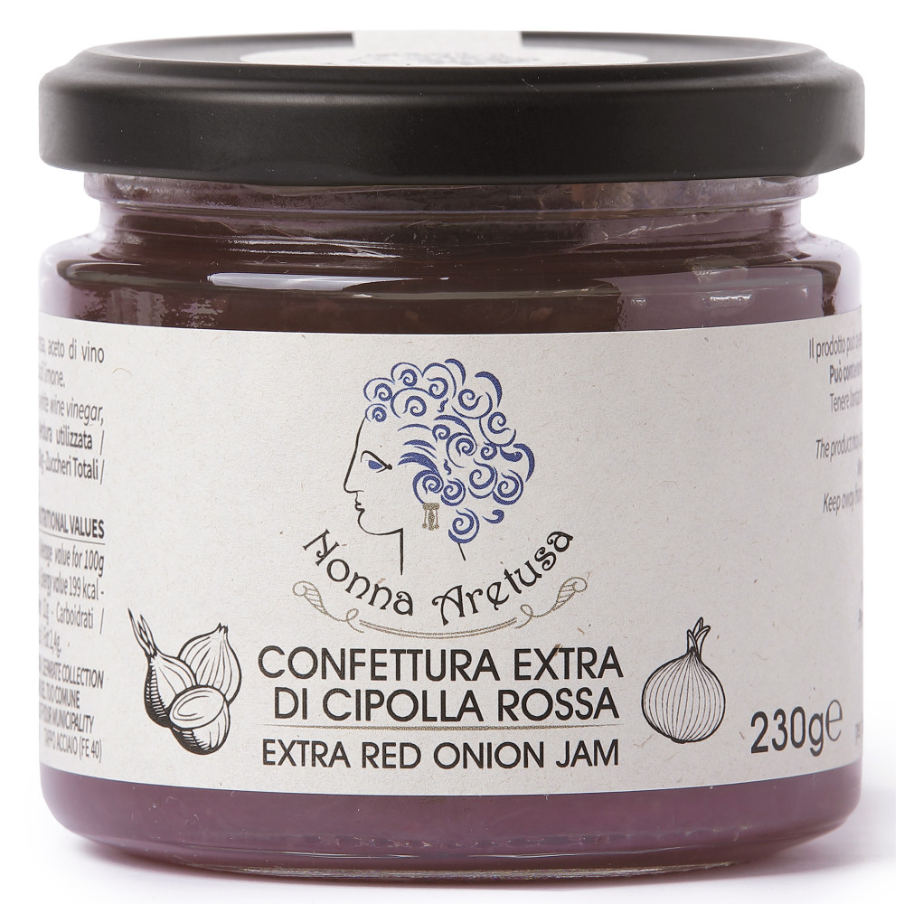 Confettura Extra di Cipolla Rossa Siciliana I Nonna Aretusa