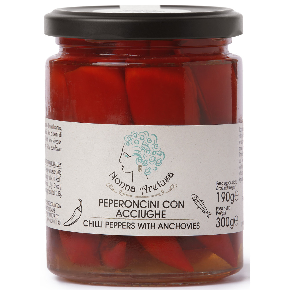 PEPERONCINI CON ACCIUGHE I NONNA ARETUSA