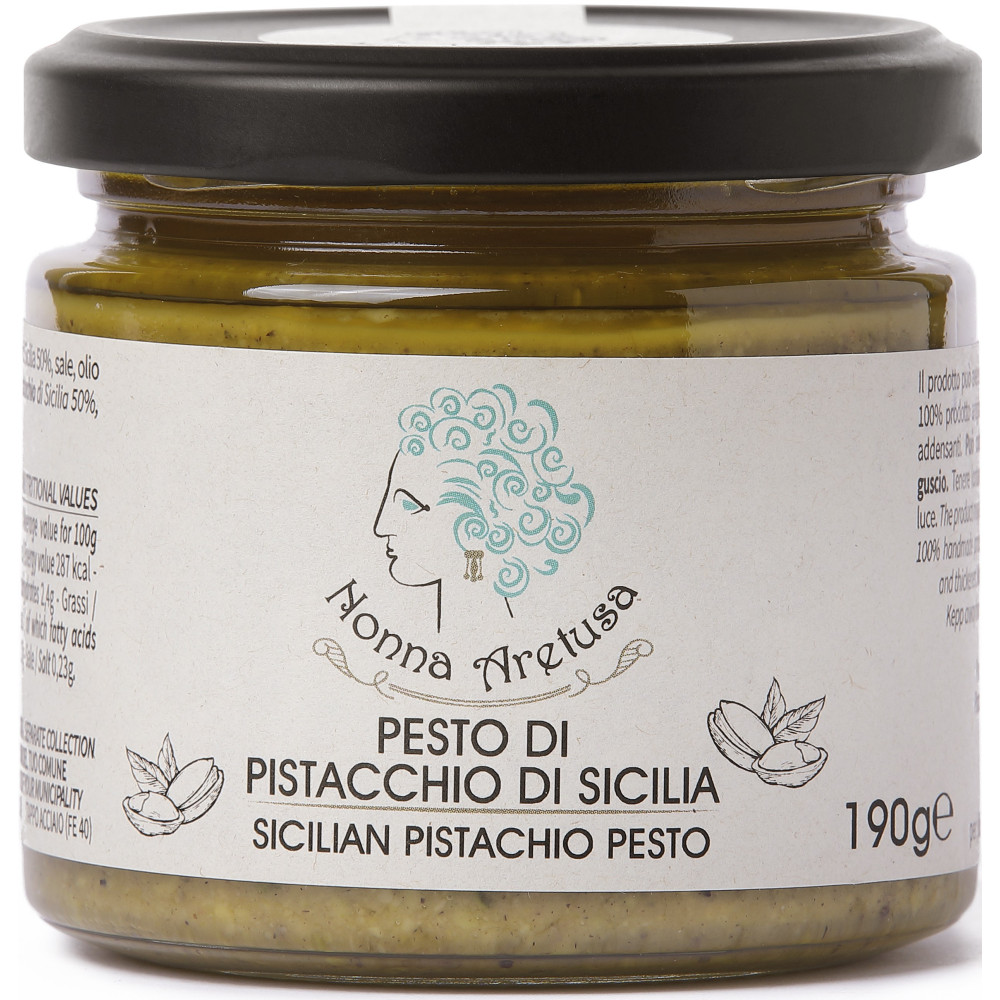 PESTO DI PISTACCHIO DI SICILIA I NONNA ARETUSA