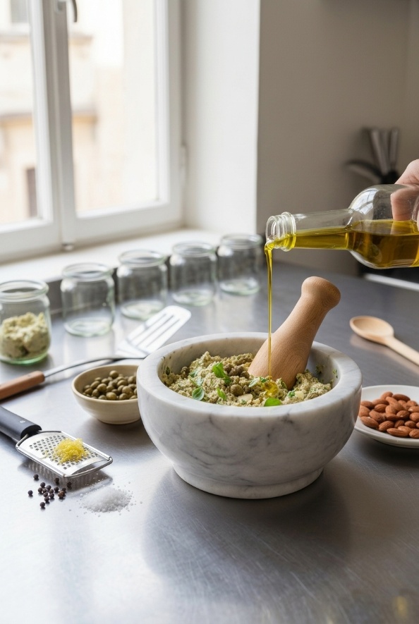 capperi_mandorle_ pesto